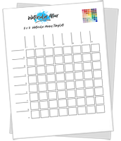 172x200 How To Make A Watercolor Mixing Chart Step By Step - Watercolor Chart Template