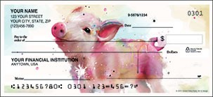 303x139 Watercolor Aquatic Checks Cheque 365 - Watercolor Checks