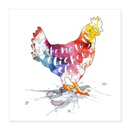 Watercolor Chicken at PaintingValley.com | Explore collection of ...