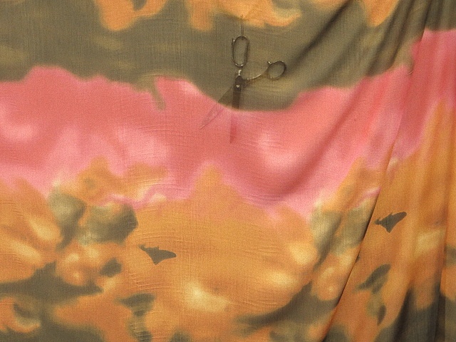 640x480 Fashion Fabric By The Yard Tie Dye Chiffon Fabric By Fabric Depot - Watercolor Chiffon Fabric