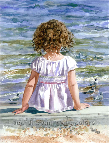 382x500 Judith Stein Watercolors - Watercolor Children