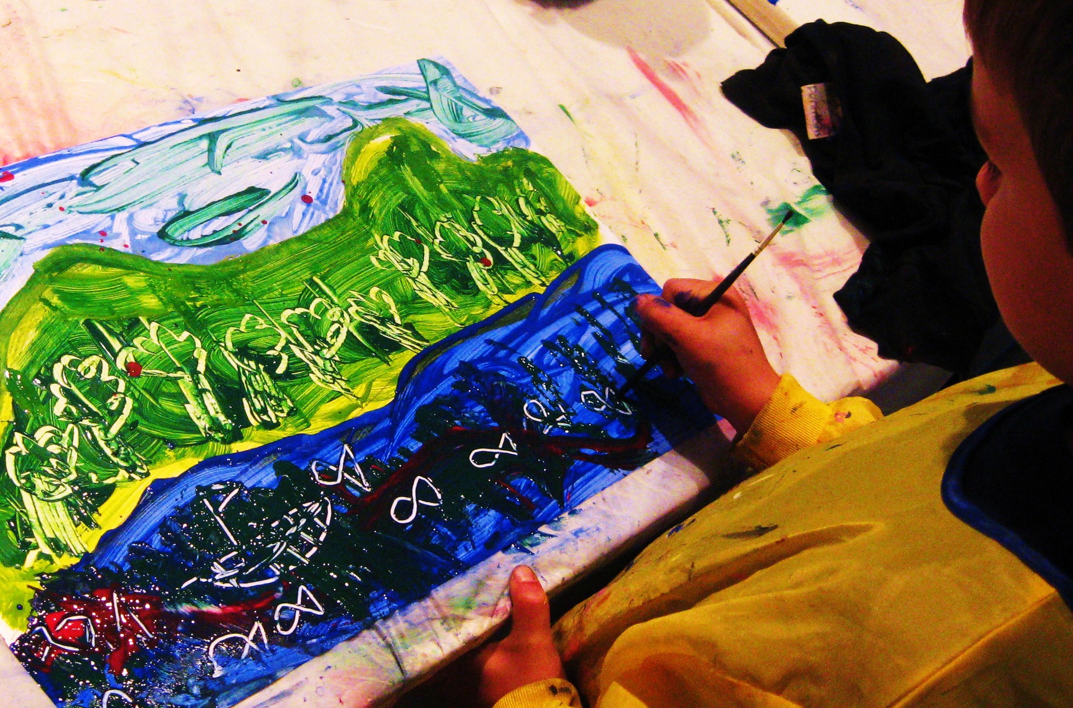 2211x1459 Painting, Drawing And Watercolor Classes For Children 4 To 6 Years Old - Watercolor Children