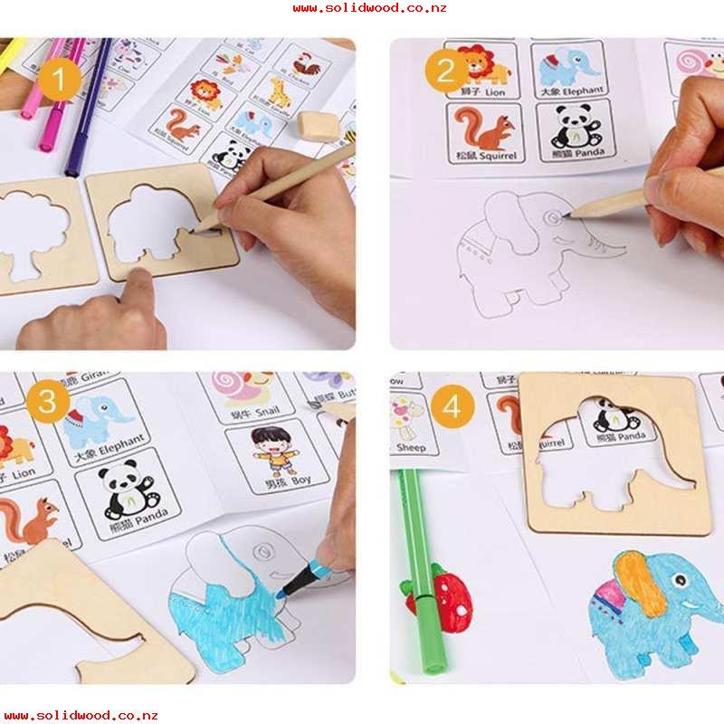800x800 Gaodian Children Painting Learning Pen Watercolor Painting Diy - Watercolor Children