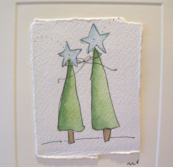 570x548 Drawn Cards Hand Painted Free Collection Download And Share - Watercolor Christmas Card Ideas