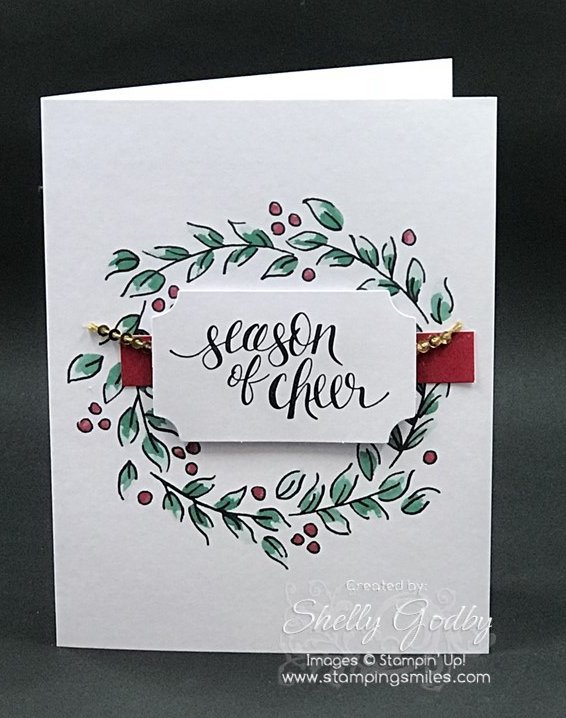 566x718 Christmas Card Ideas Stamping Smiles - Watercolor Christmas Cards