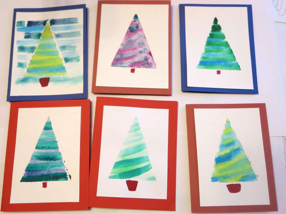 1000x749 Inventorartist Watercolor Christmas Cards - Watercolor Christmas Cards