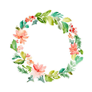 300x300 Silhouette Design Store - Watercolor Christmas Pictures