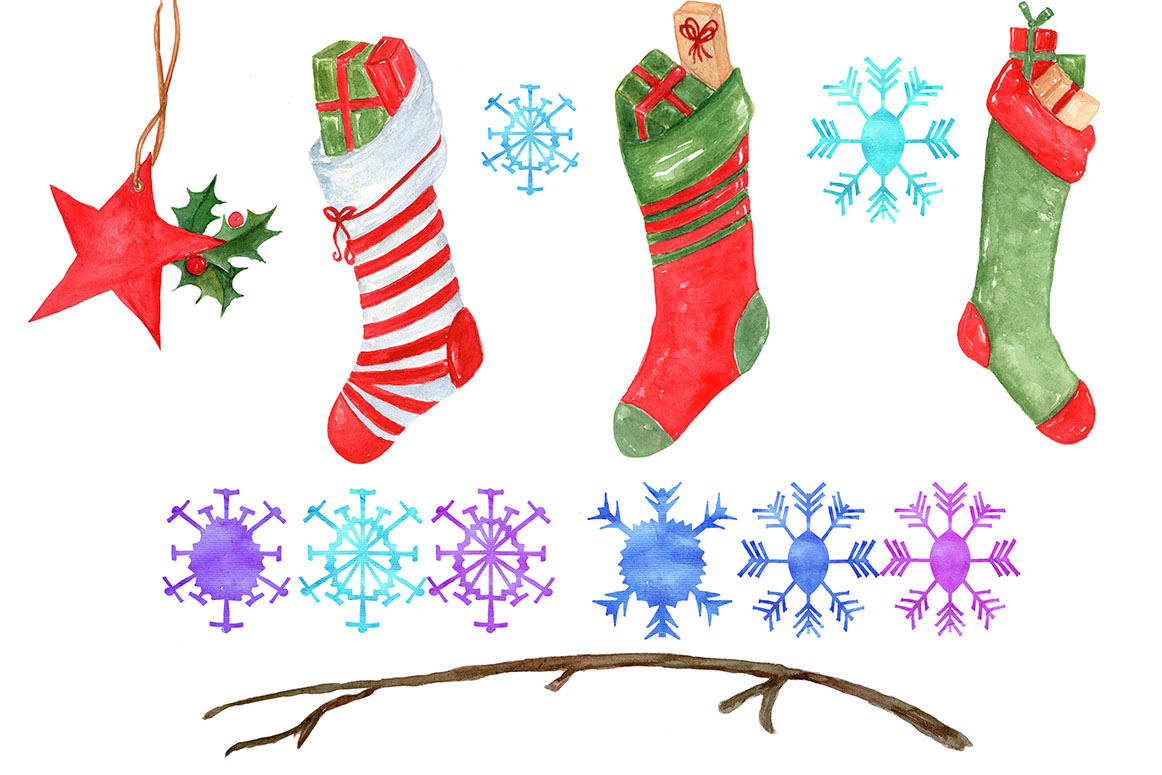 1162x775 Watercolor Christmas Clipart By Vivastarkids - Watercolor Christmas Pictures