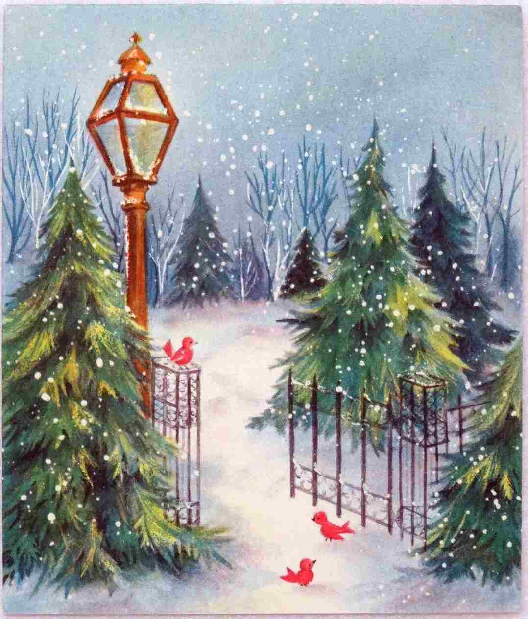 Christmas Watercolor 