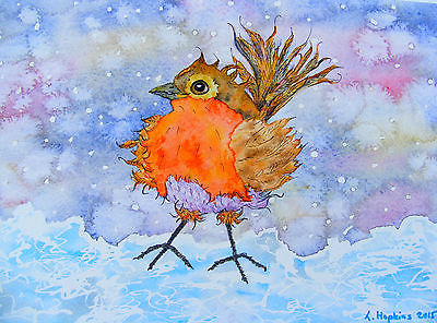 400x296 Watercolor Christmas Cards Collection On Ebay! - Watercolor Christmas Scenes