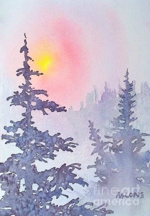 487x700 Watercolor Christmas Scenes Luxury 148 Best Watercolor Winter - Watercolor Christmas Scenes