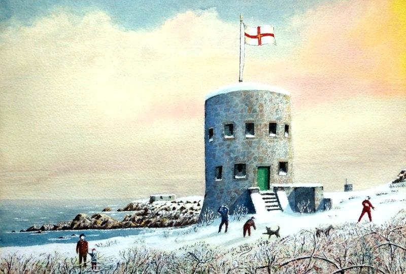 800x540 Watercolor Christmas Scenes Ashishkrgoyal - Watercolor Christmas Scenes