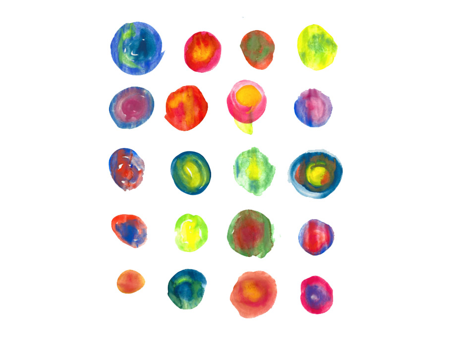 910x683 Free Watercolors Backgrounds, Patterns, Objects, Logos Graphicmama - Watercolor Circle