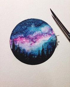 236x295 Magical Illustrations By Taiwanese Artist Will Make You Feel Warm - Watercolor Circle Art