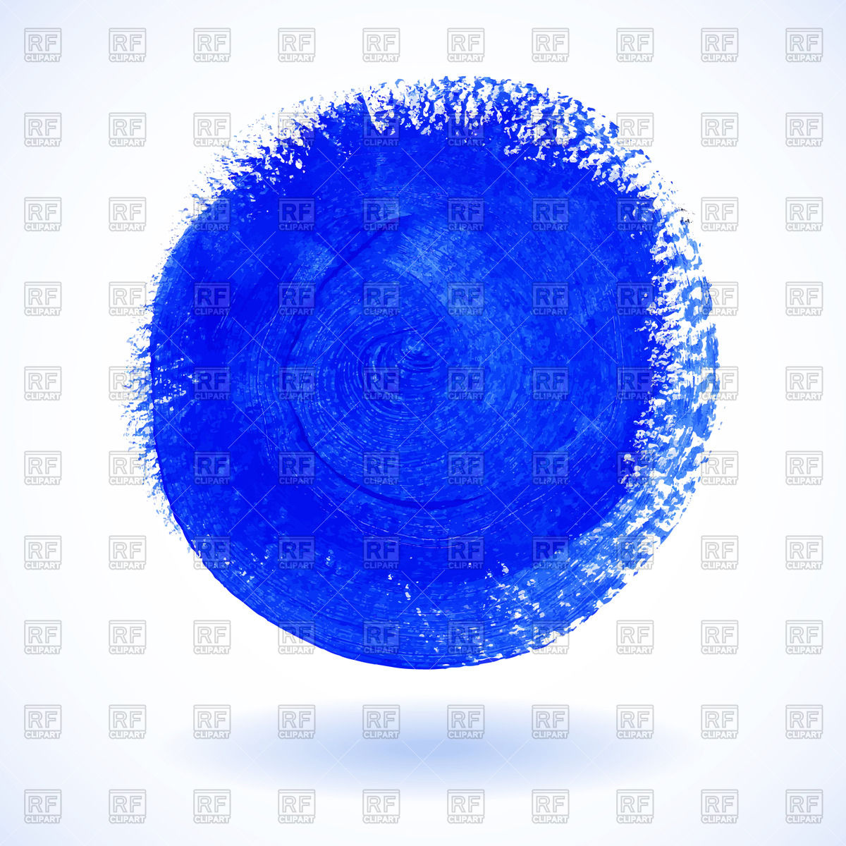 1200x1200 Blue Watercolor Circle Vector Image Vector Artwork Of Design - Watercolor Circle Vector