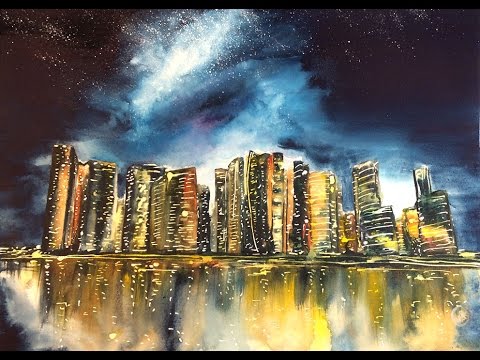 480x360 Watercolor City - Watercolor City