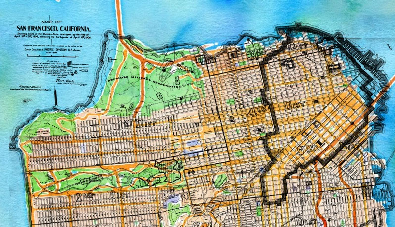 798x459 Tools Citytracking - Watercolor City Map