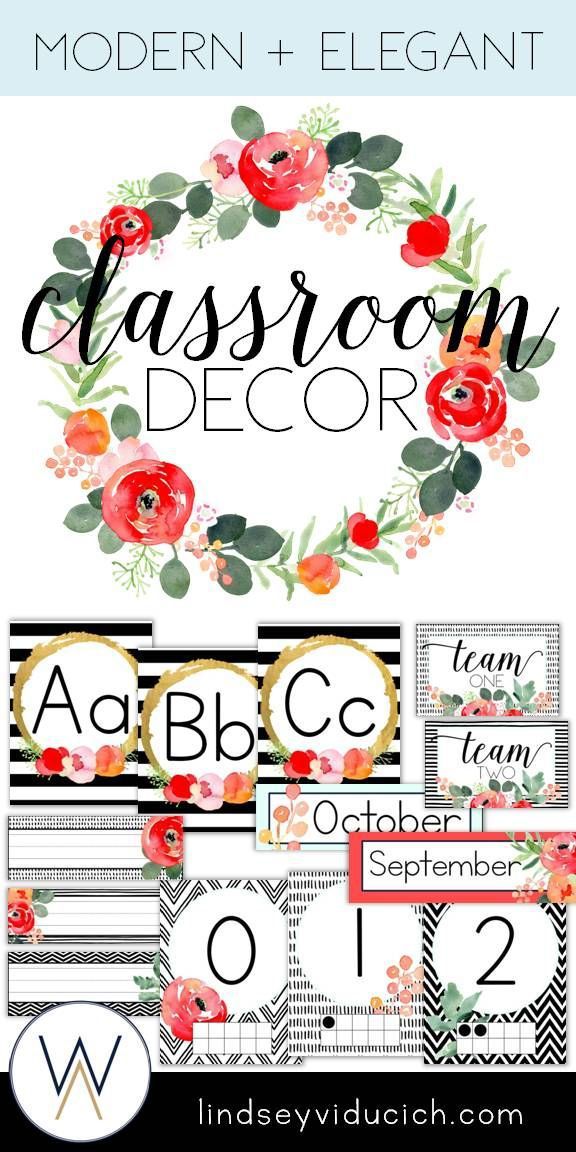576x1152 Watercolor Classroom Decor - Watercolor Classroom