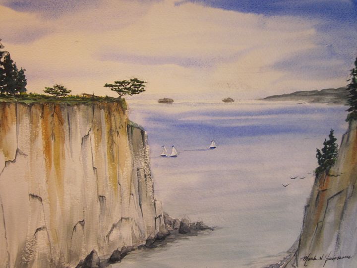 720x540 Watercolor Cliffs 511 - Watercolor Cliffs