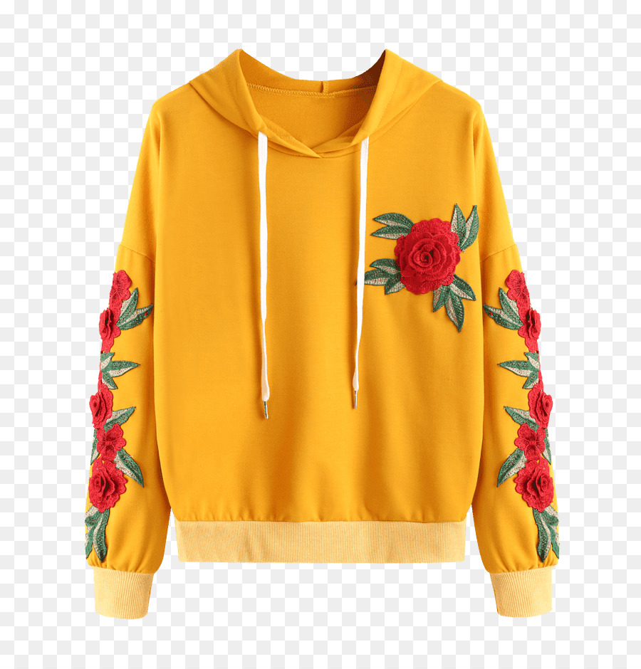 900x940 Hoodie Bluza Sleeve Pocket - Watercolor Clothes