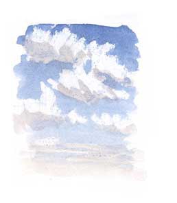 Watercolor Clouds Techniques at PaintingValley.com | Explore collection ...