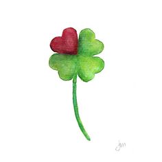 236x236 197 Best Four Leaf Clover Images In 2018 Clovers - Watercolor Clover