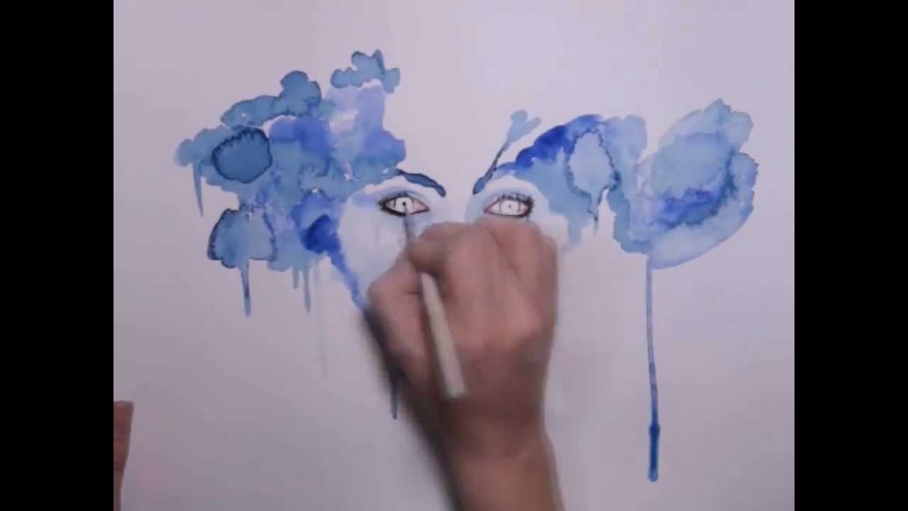 1280x720 Clown - Watercolor Clown