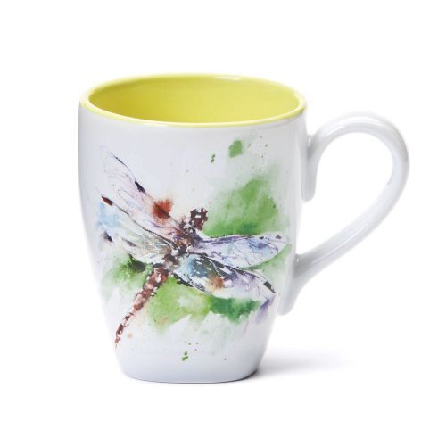 500x500 Dean Crouser Coffee Mug Dragonfly Big Sky Carvers Multi Color - Watercolor Coffee Cup
