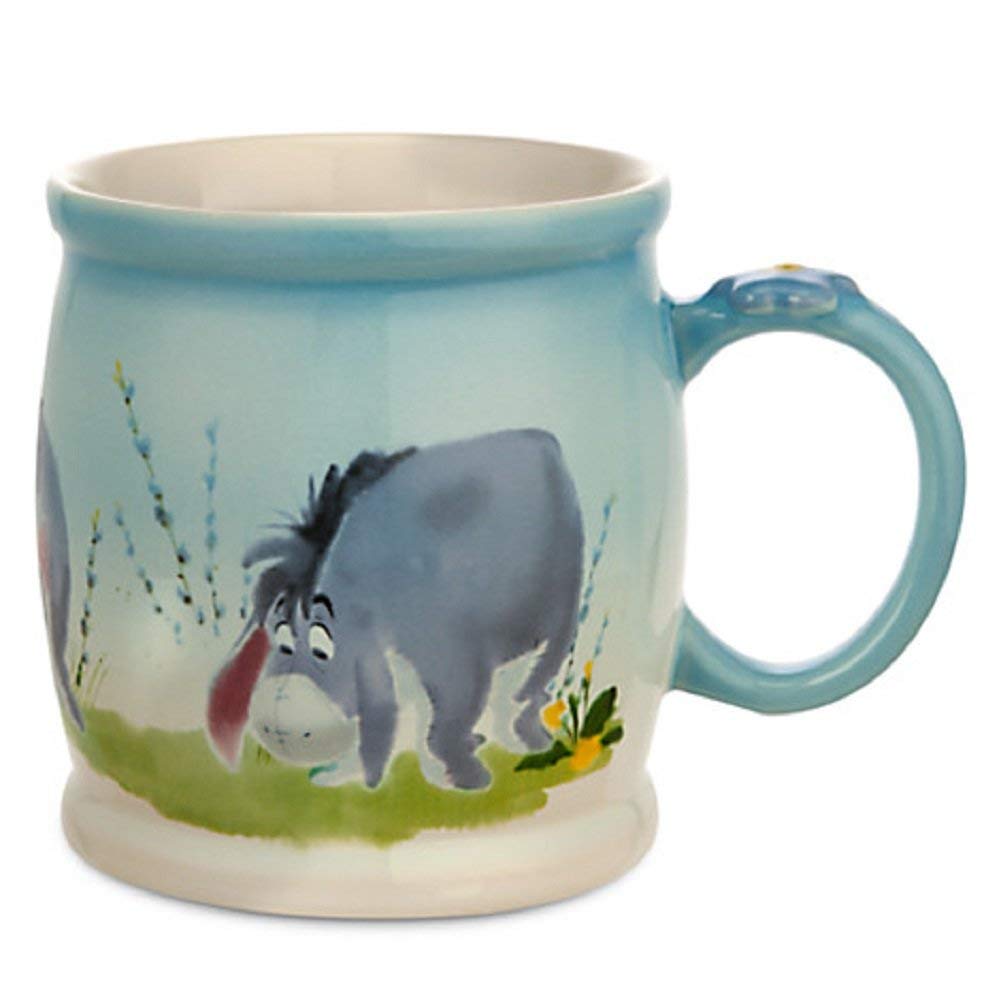 1001x1001 Disney Store Eeyore Watercolor Coffee Mug Cup - Watercolor Coffee Cup