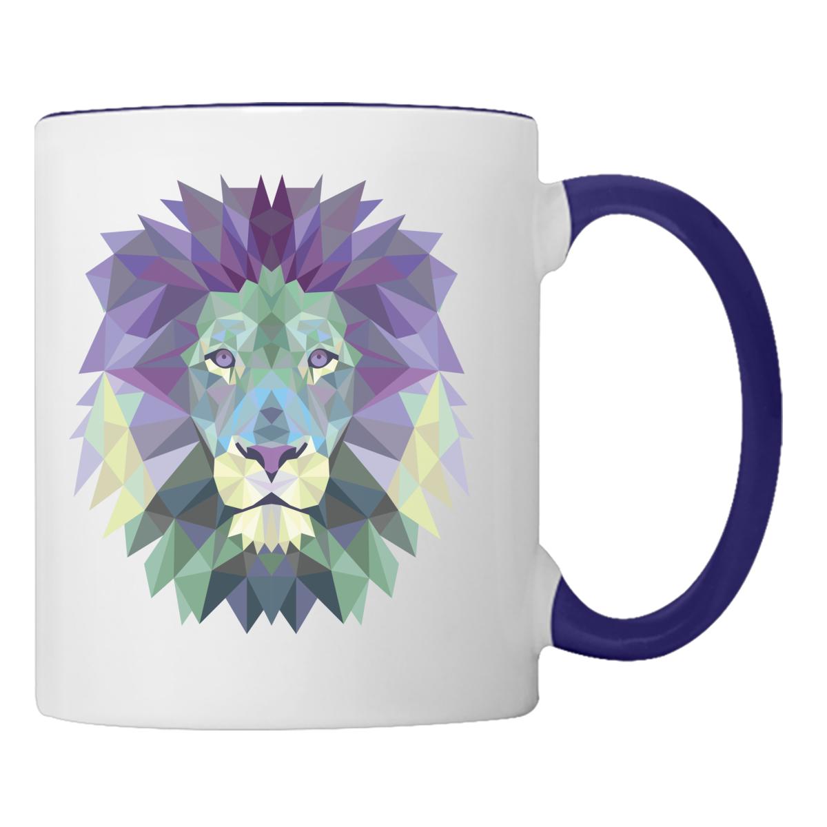 1200x1200 Lion Watercolor Coffee Mug - Watercolor Coffee Mug