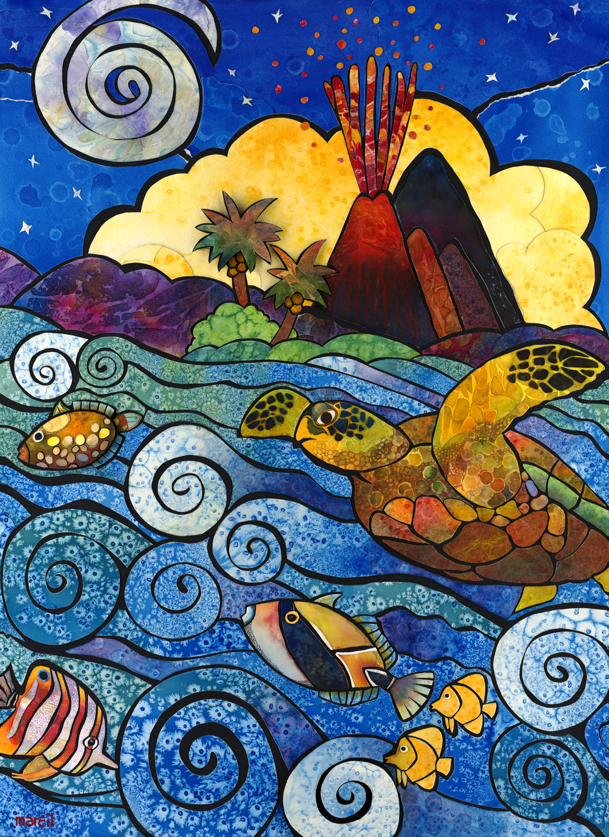 1248x1714 Watercolor Collages - Watercolor Collage