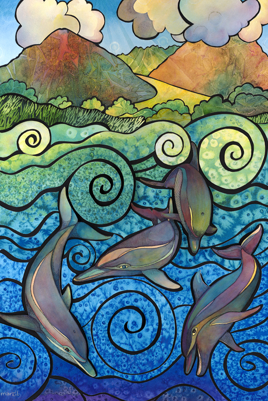 546x816 Watercolor Collages - Watercolor Collage Techniques