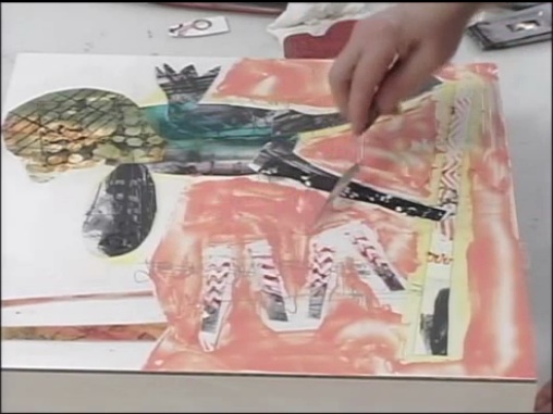 508x381 Acrylic Mixed Media Painting Techniques For Collage - Watercolor Collage Techniques