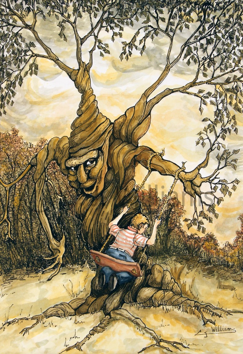 790x1150 Pen And Ink With Watercolor Wash Collection C.j. Williams - Watercolor Collection