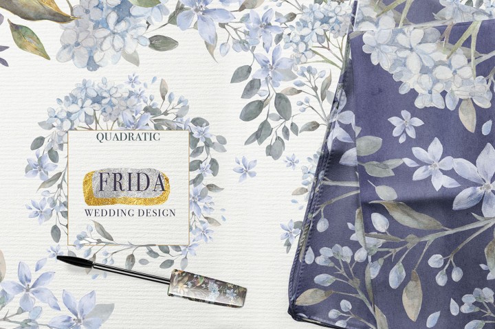 720x479 Luxury Watercolor Collection By Mikibith Art - Watercolor Collection