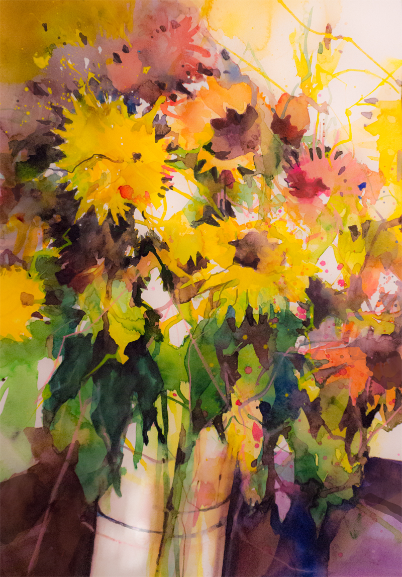 800x1148 Color Combination In Modern Watercolor - Watercolor Color Combinations