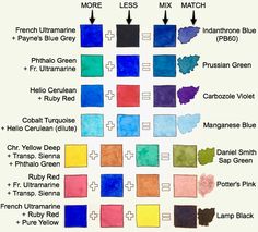 236x213 1389 Best Watercolor - Watercolor Color Combinations