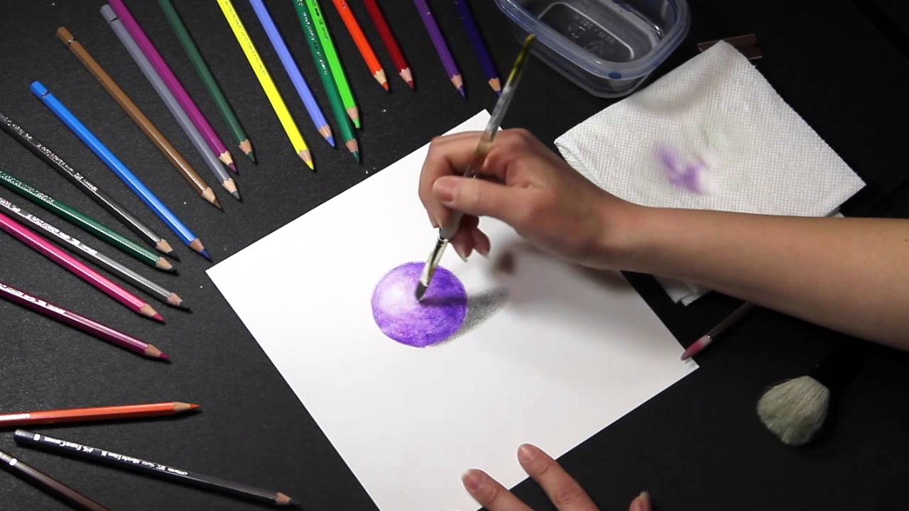 1280x720 Colored Pencil How To Use Water Soluble Colored Pencils - Watercolor Colored Pencils