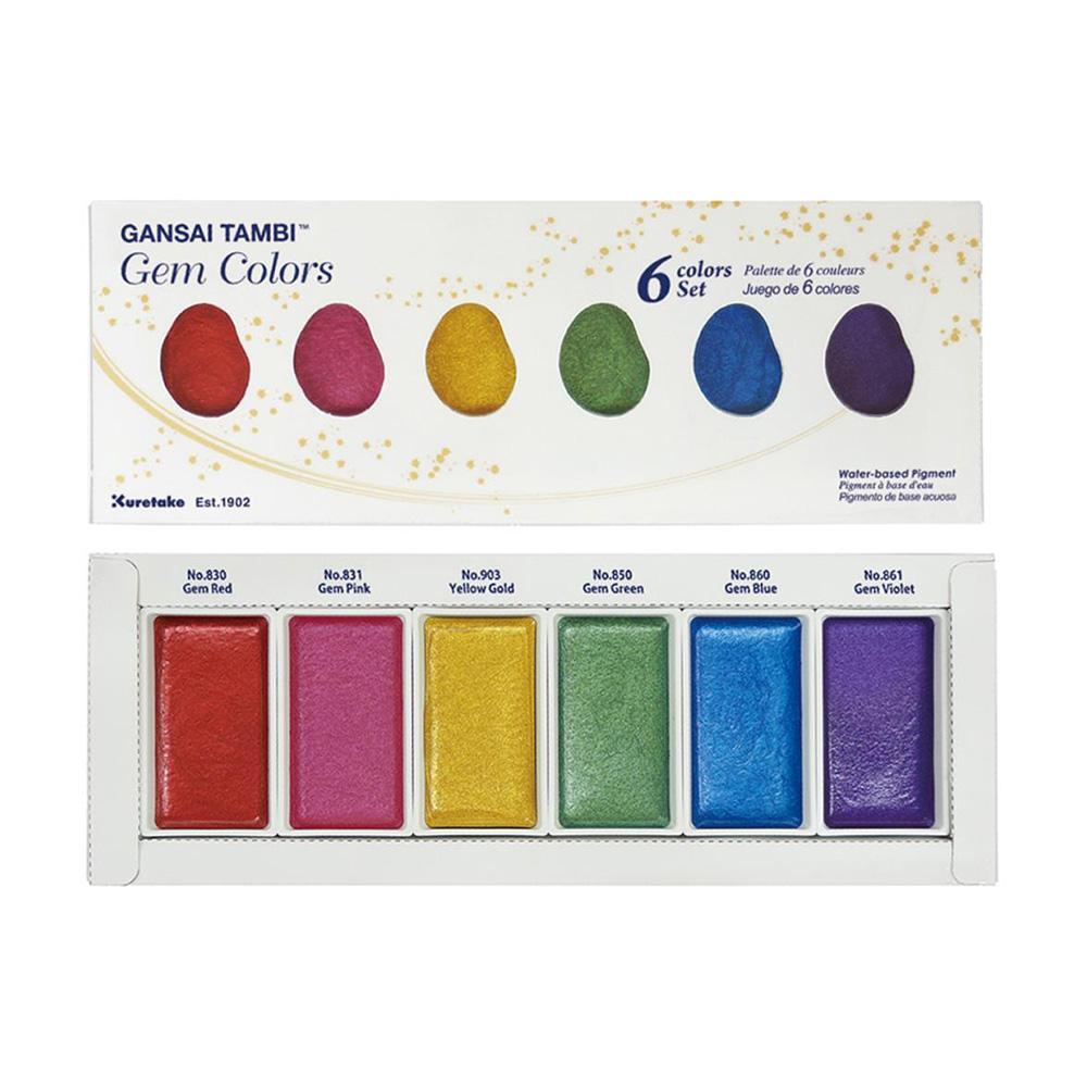 1000x1000 Kuretake Gansai Tambi Watercolor Palette - Watercolor Colors