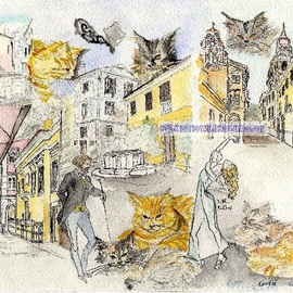 270x270 Comics Watercolors Original Artwork For Sale - Watercolor Comic