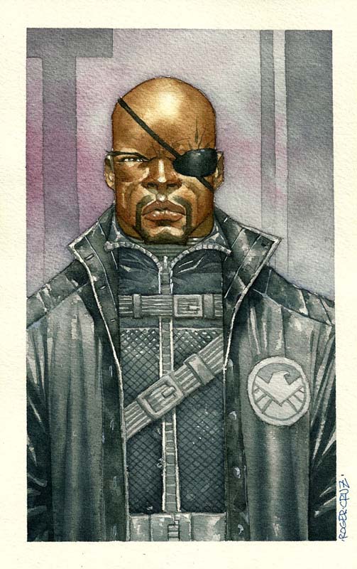 503x800 Cadence Comic Art Original Comic Art - Watercolor Comic Art