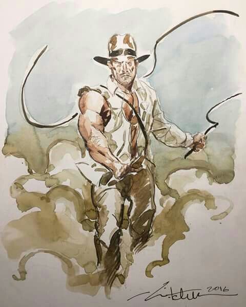 480x600 Mitch Britwieser Comic Book Artwork Watercolor - Watercolor Comic Book
