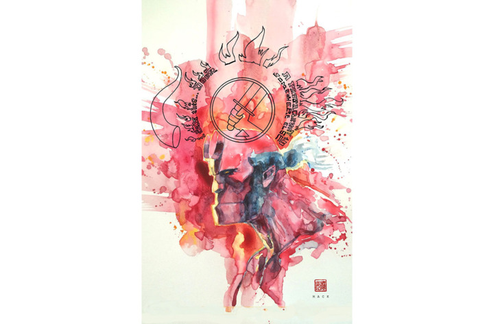 710x473 The 10 Best Comic Book Covers Of 2016 - Watercolor Comic Book