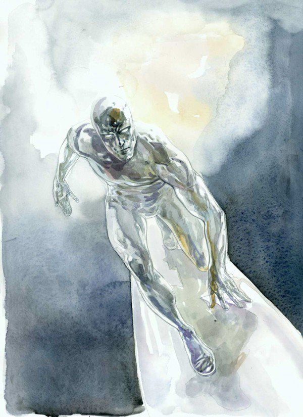 600x825 Watercolor Comic Book Paintings By Alex Maleev Beauty - Watercolor Comic Book
