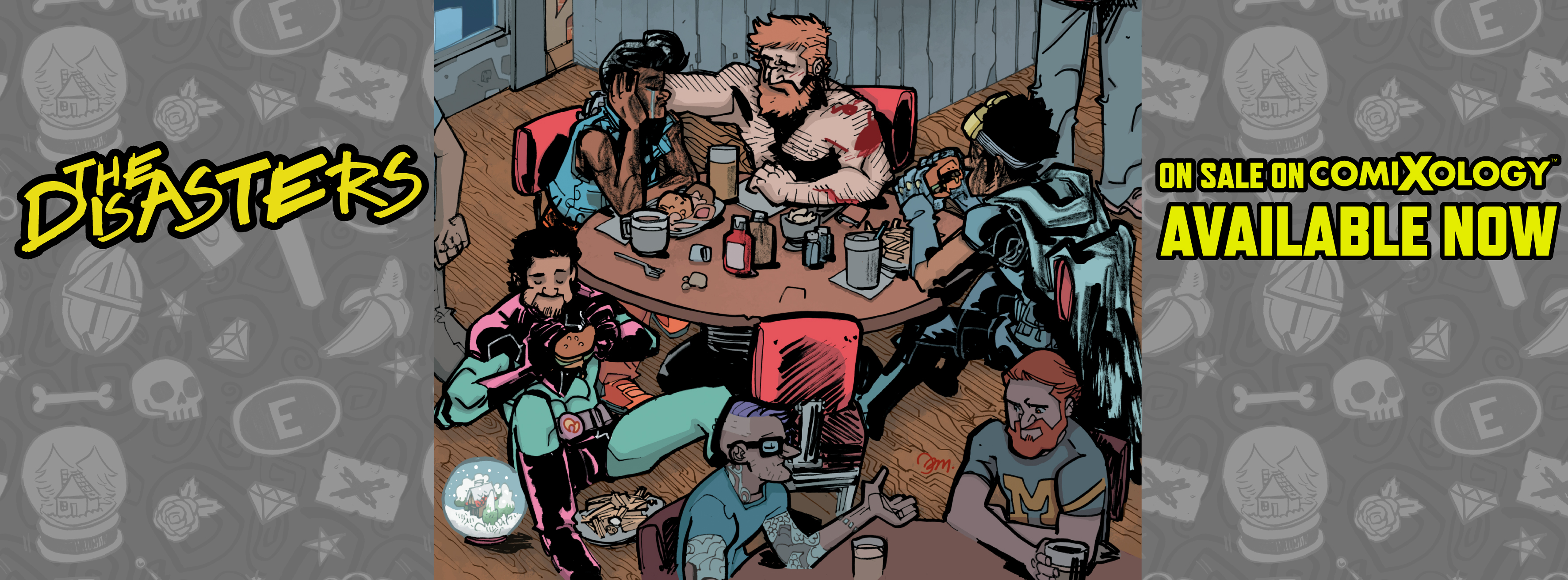 3546x1313 Schweizercomics Two More 4x6 Watercolor - Watercolor Comic Book