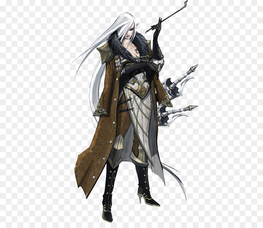 900x780 Tera Concept Art Elf Illustration - Watercolor Concept Art