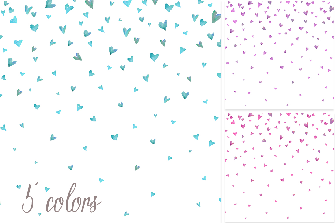 1160x772 Watercolor Heart Background Heart Papers - Watercolor Confetti