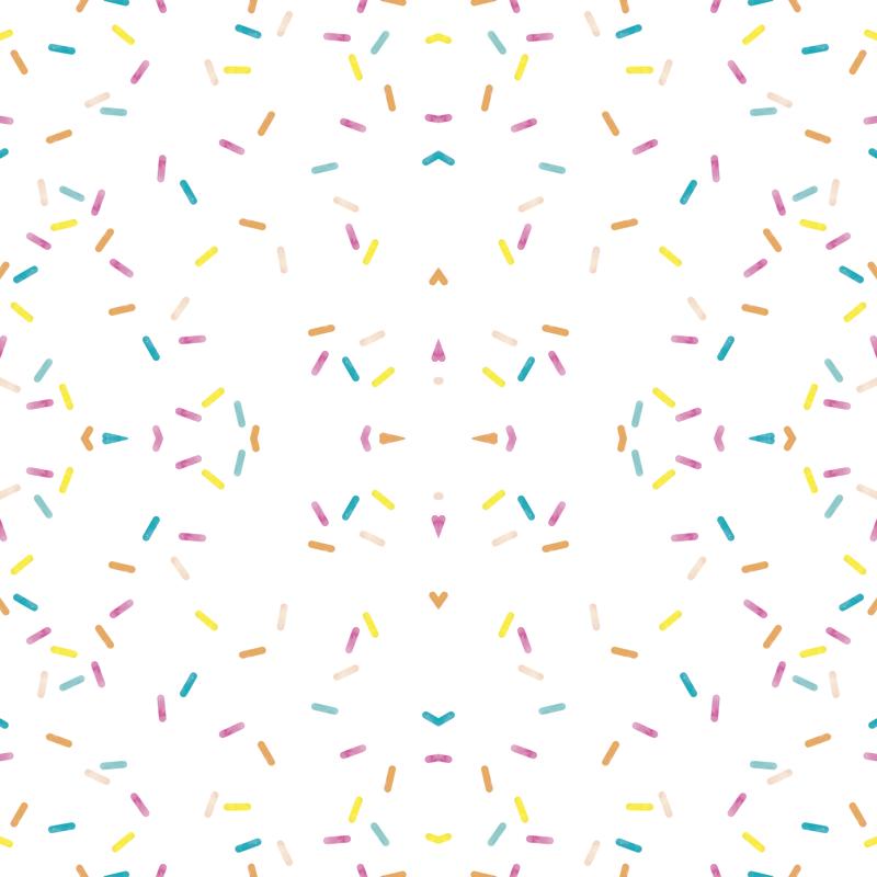 800x800 Colorful Geometric Sprinkles And Confetti Birthday Theme Abstract - Watercolor Confetti