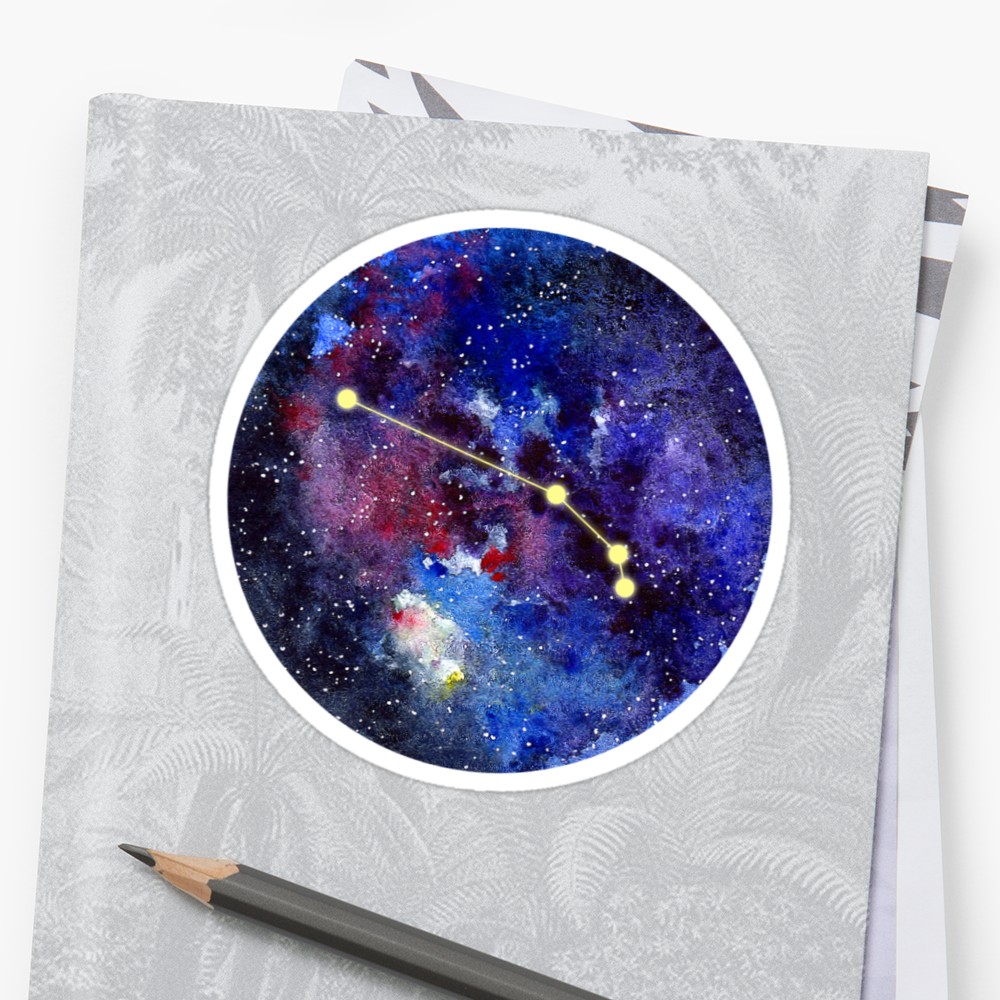 Watercolor Constellation at PaintingValley.com | Explore collection of ...