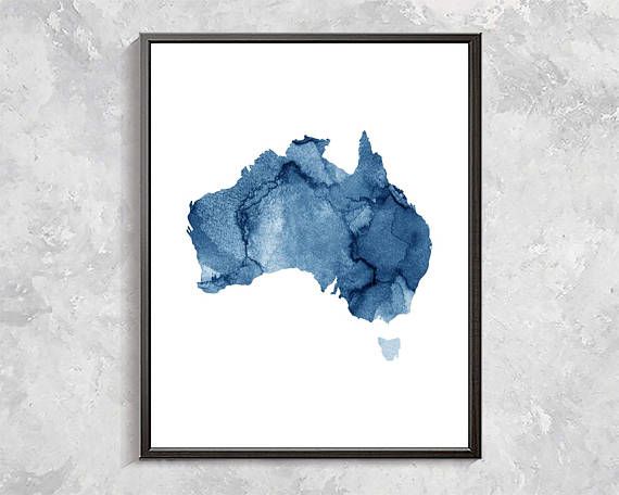 570x456 Watercolor Map Prints Continents Print America Continent Office - Watercolor Continents
